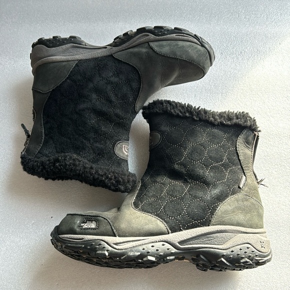 The North Face Winter Snow Boot 6.5 Women’s black waterproof TNF Winter Grip - Picture 1 of 14